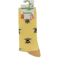 Bamboo Socks - Bee Happy