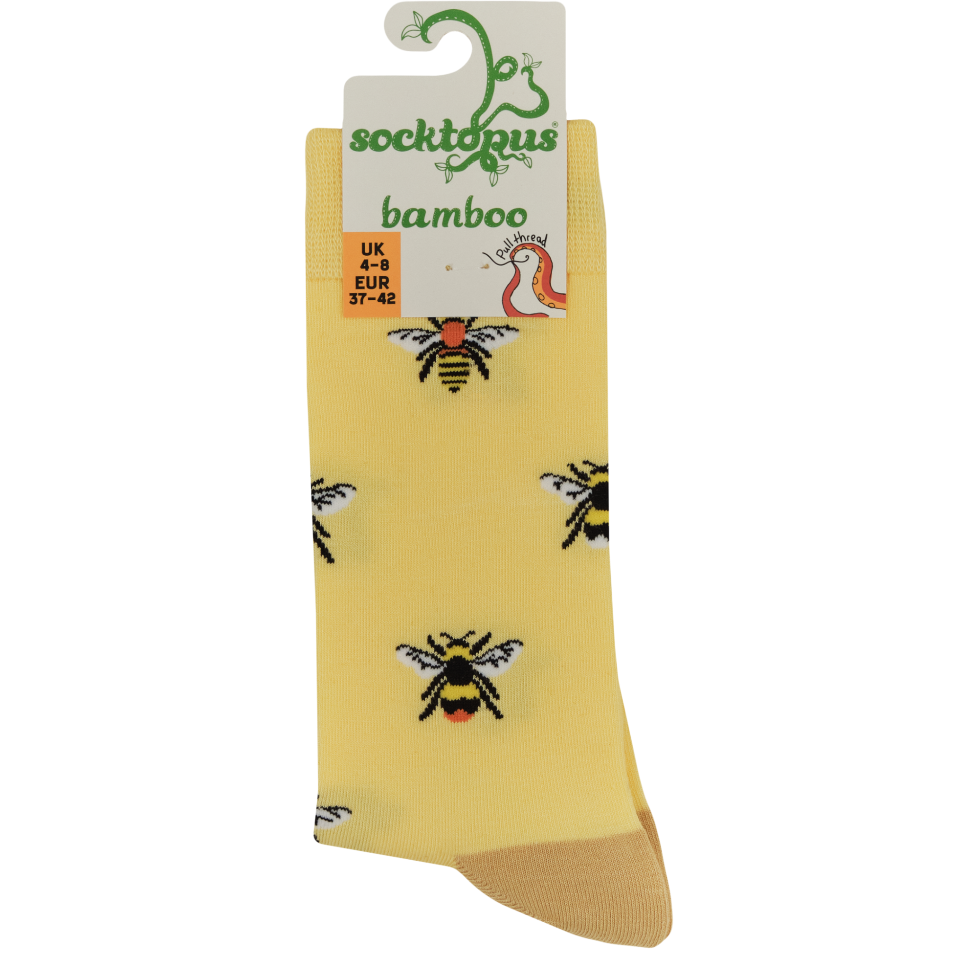 Bamboo Socks - Bee Happy