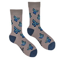 Bamboo Socks - Blutterflies