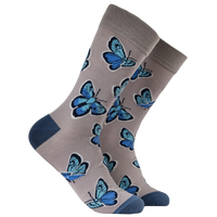 Bamboo Socks - Blutterflies