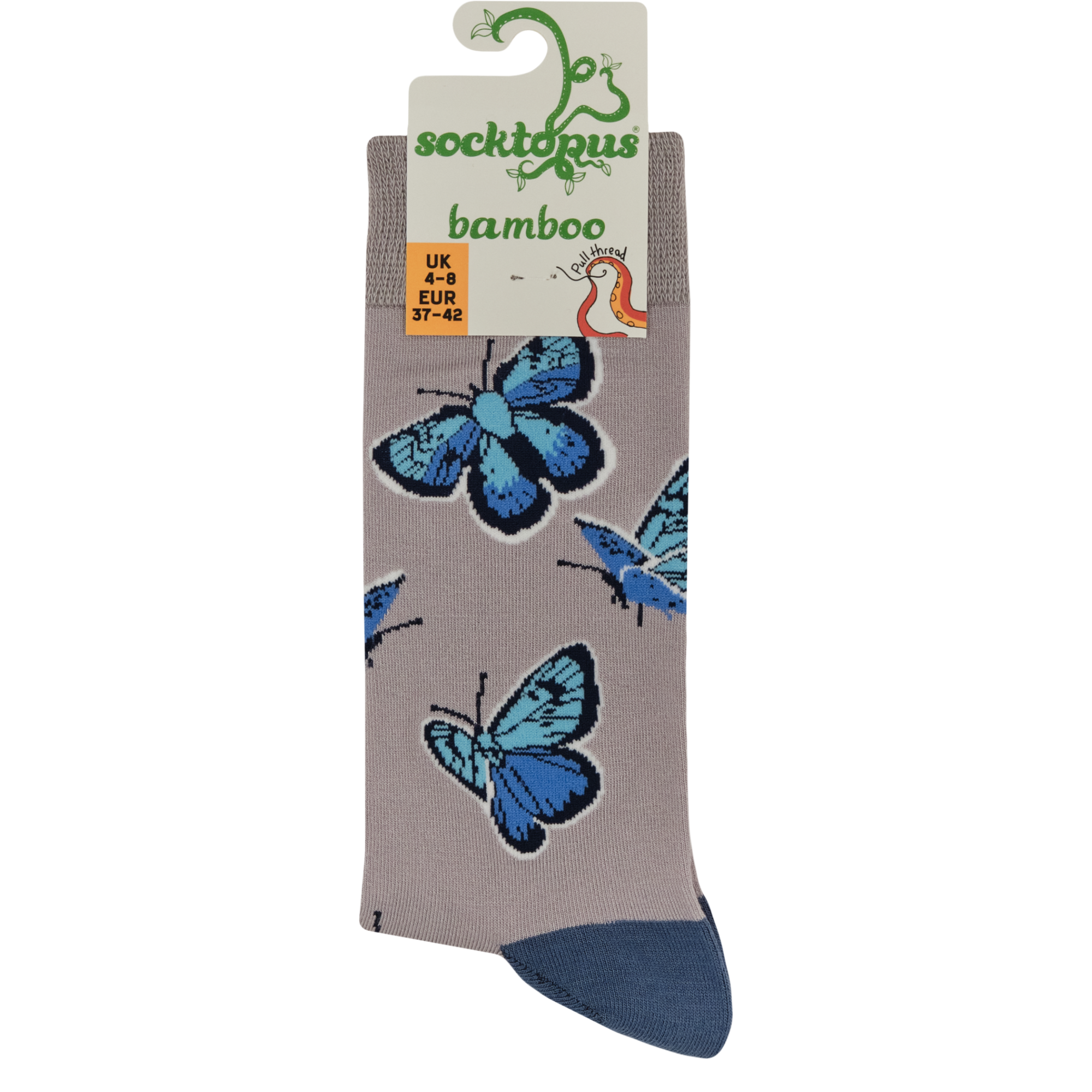 Bamboo Socks - Blutterflies