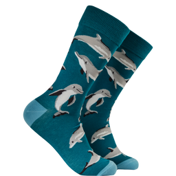 Bamboo Socks - Bottle-Toes Dolphin