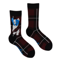 Braveheart Westie Dog Socks