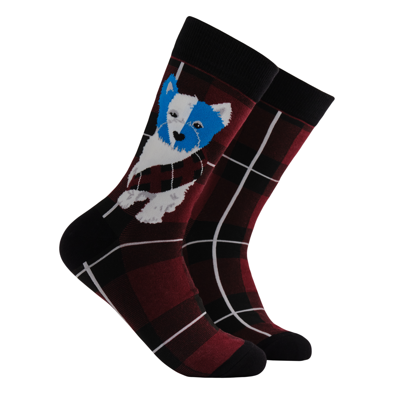 Braveheart Westie Dog Socks