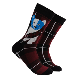 Braveheart Westie Dog Socks