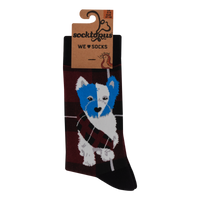 Braveheart Westie Dog Socks