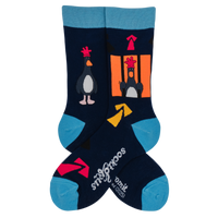 Break Out Feathers Socks - Wallace and Gromit