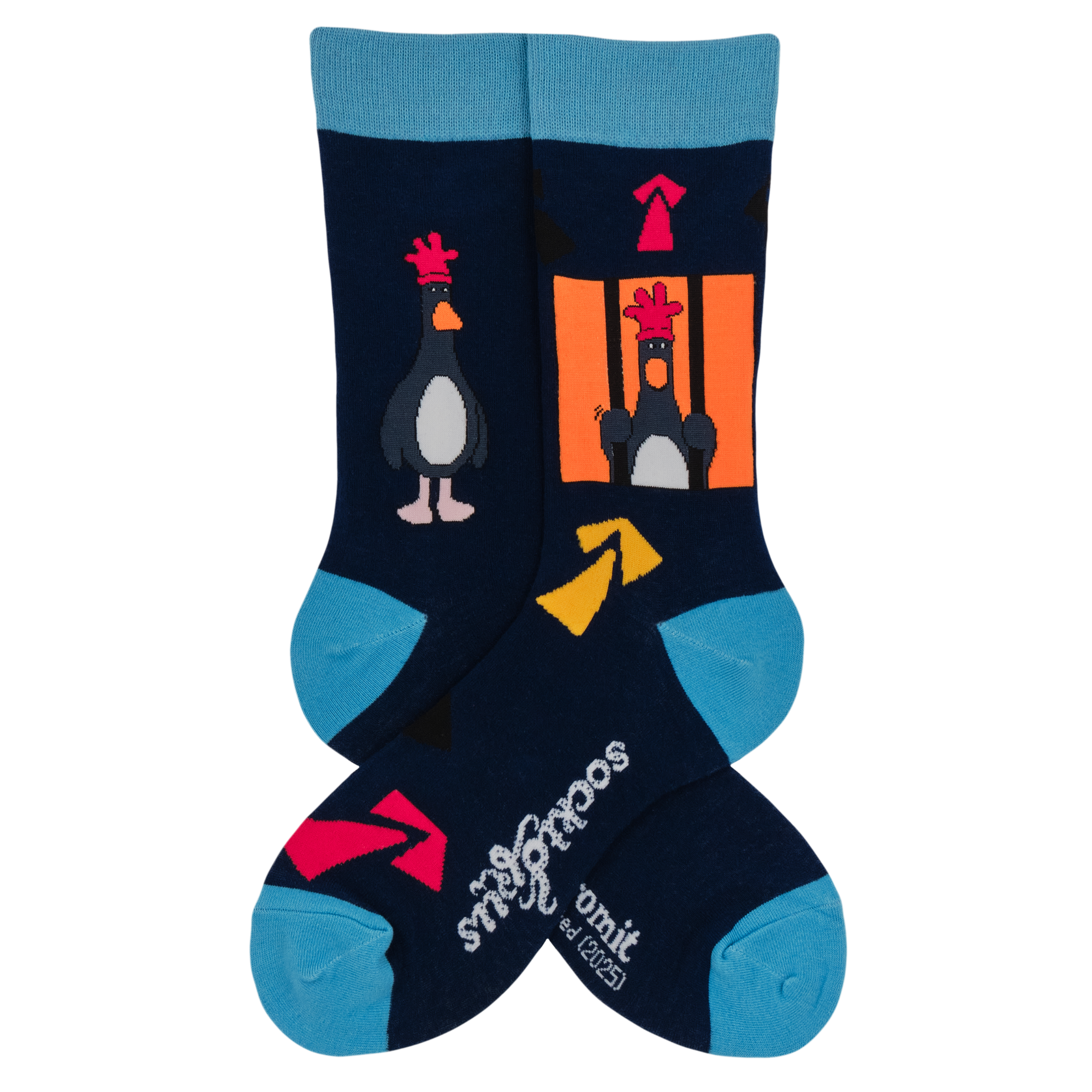 Break Out Feathers Socks - Wallace and Gromit