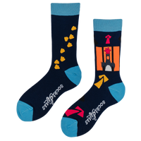 Break Out Feathers Socks - Wallace and Gromit