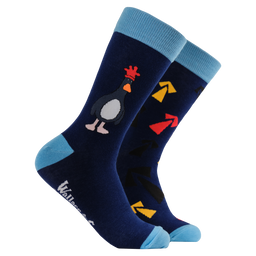 Break Out Feathers Socks - Wallace and Gromit