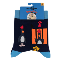 Break Out Feathers Socks - Wallace and Gromit