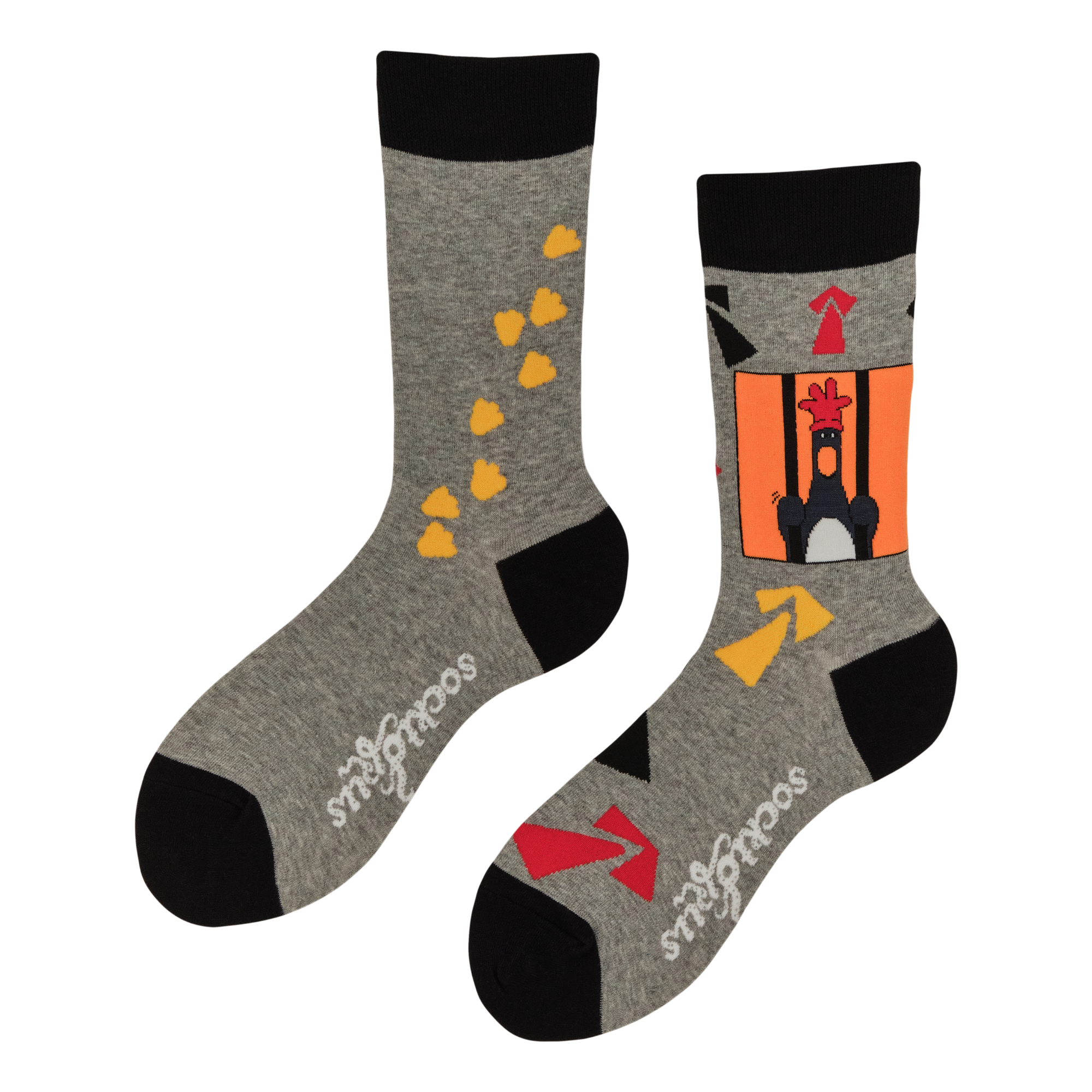 Break Out Feathers Socks - Wallace and Gromit