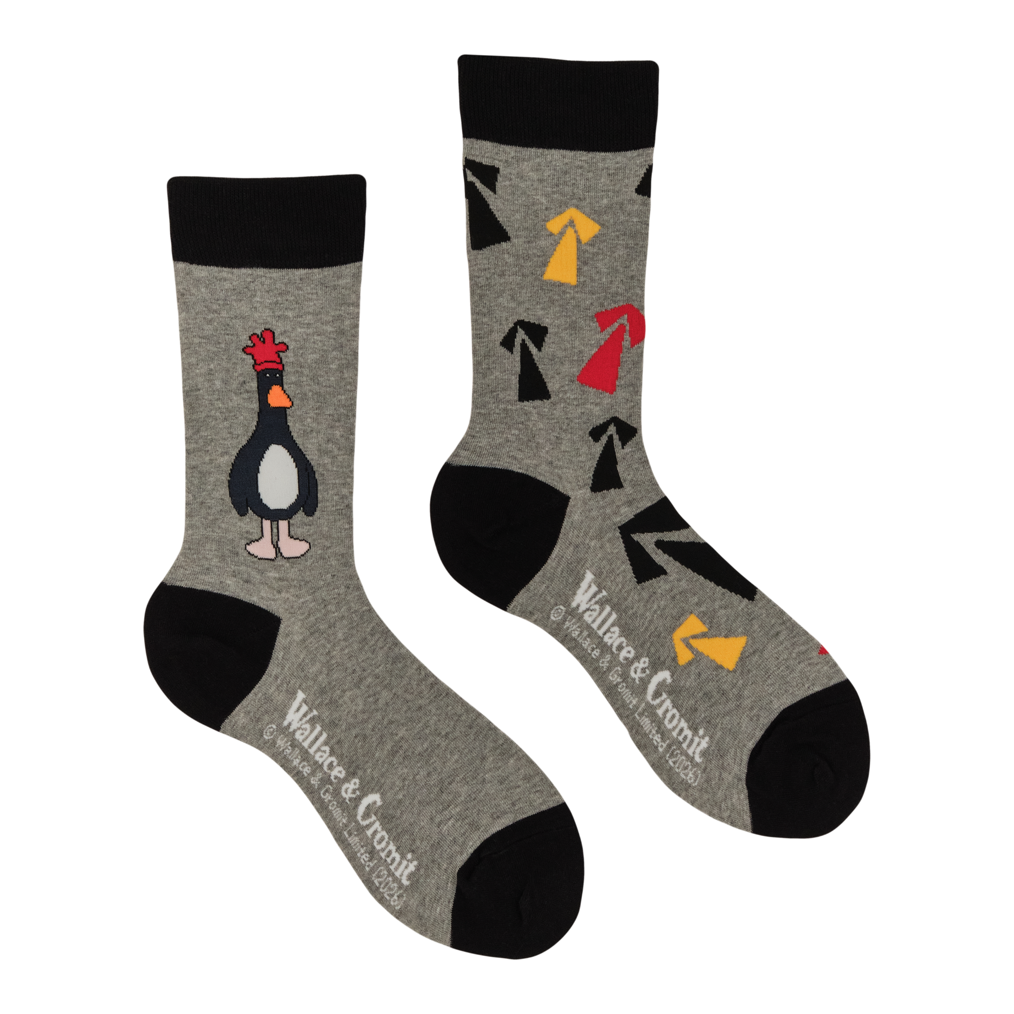 Break Out Feathers Socks - Wallace and Gromit