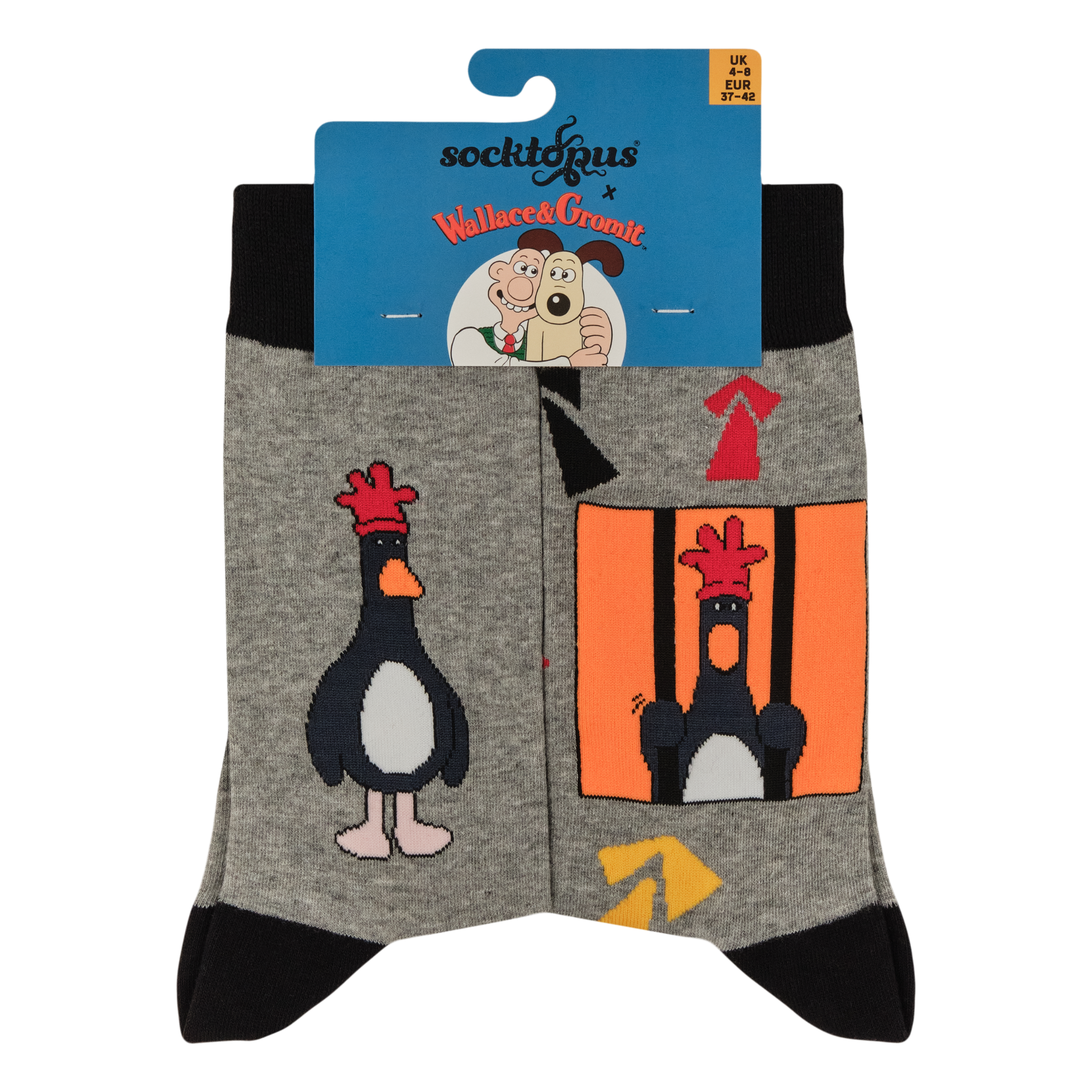 Break Out Feathers Socks - Wallace and Gromit