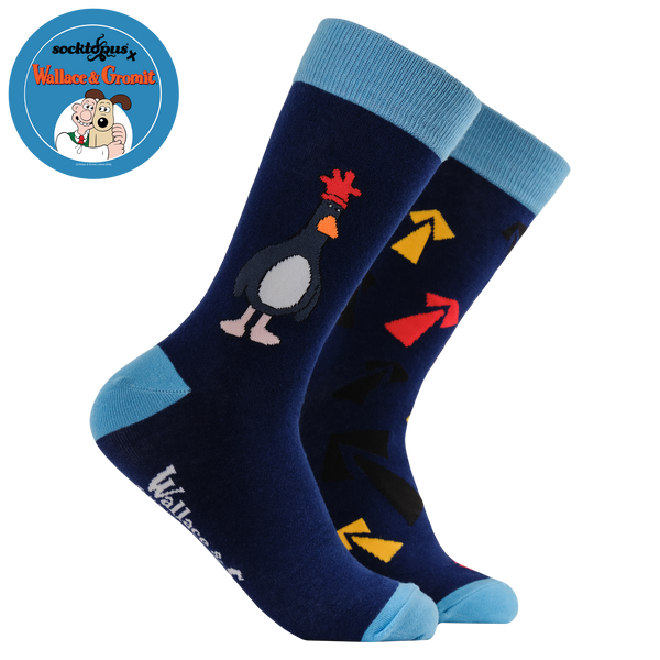 Break Out Feathers Socks - Wallace and Gromit