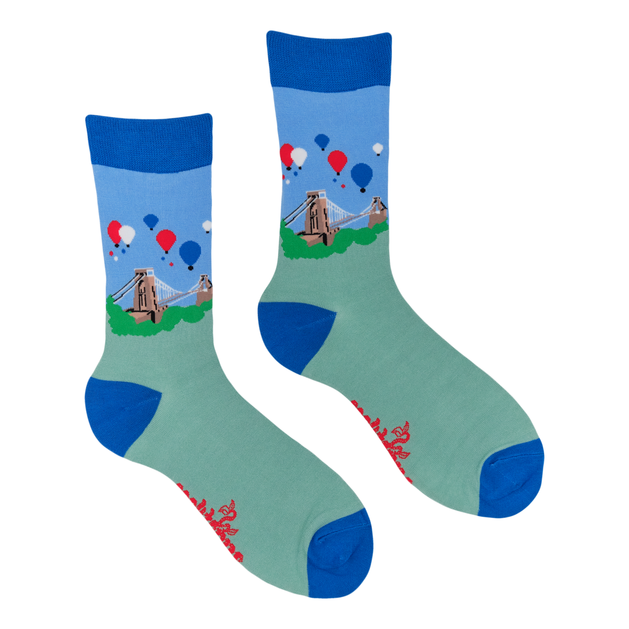 Bristol Hot Air Balloon Bamboo Socks