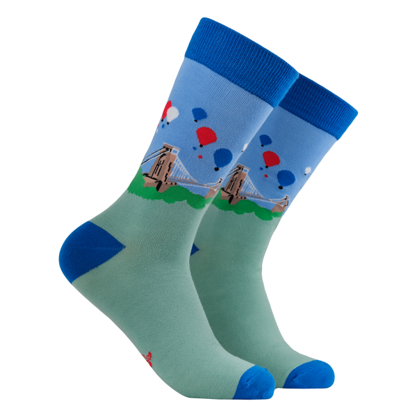Bristol Hot Air Balloon Bamboo Socks