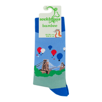 Bristol Hot Air Balloon Bamboo Socks