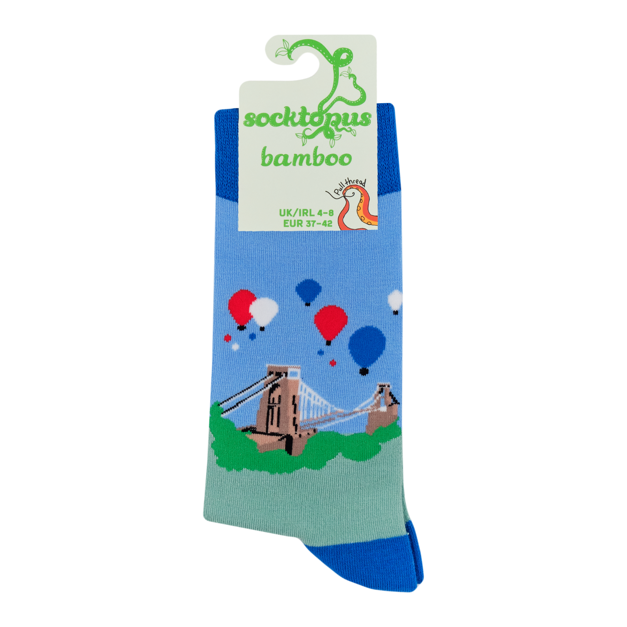 Bristol Hot Air Balloon Bamboo Socks
