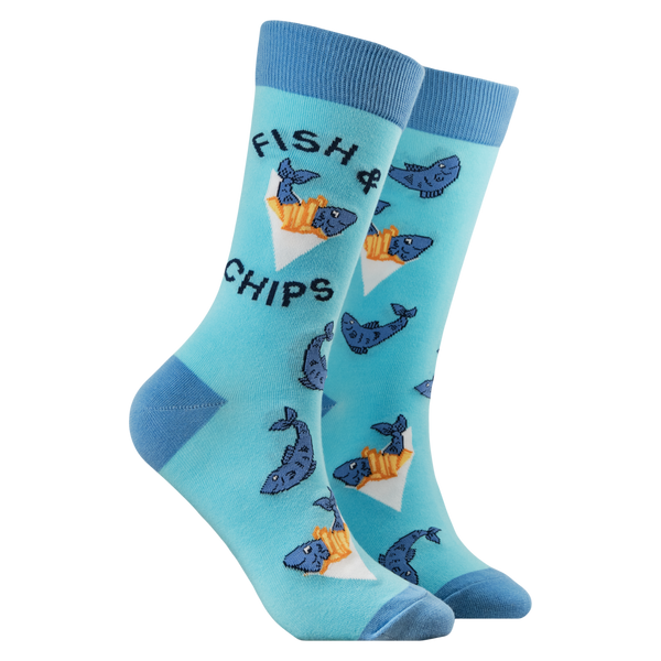 Fish & Chips Socks - Batter Late Than Never