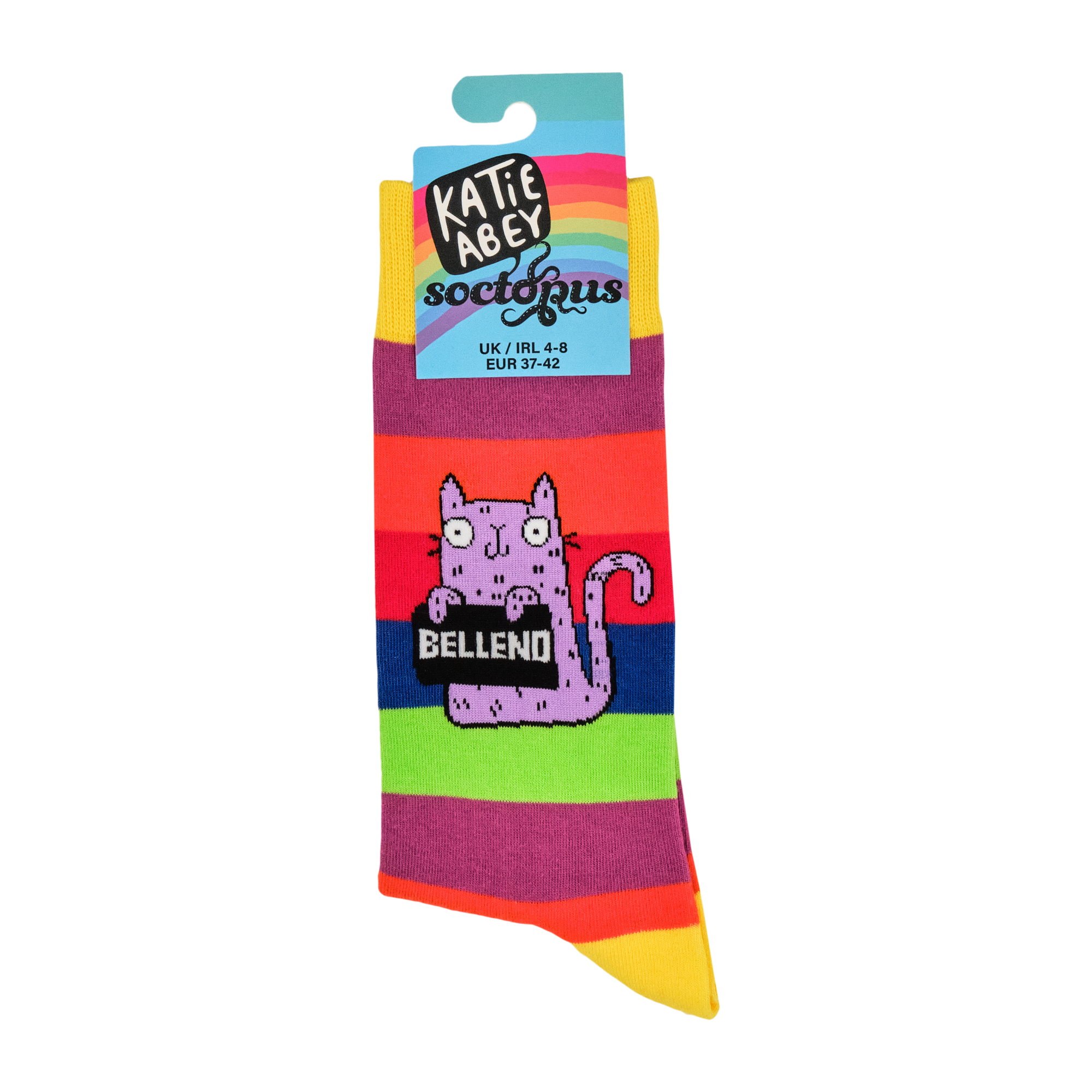 Bellend Socks - Socktopus X Katie Abey