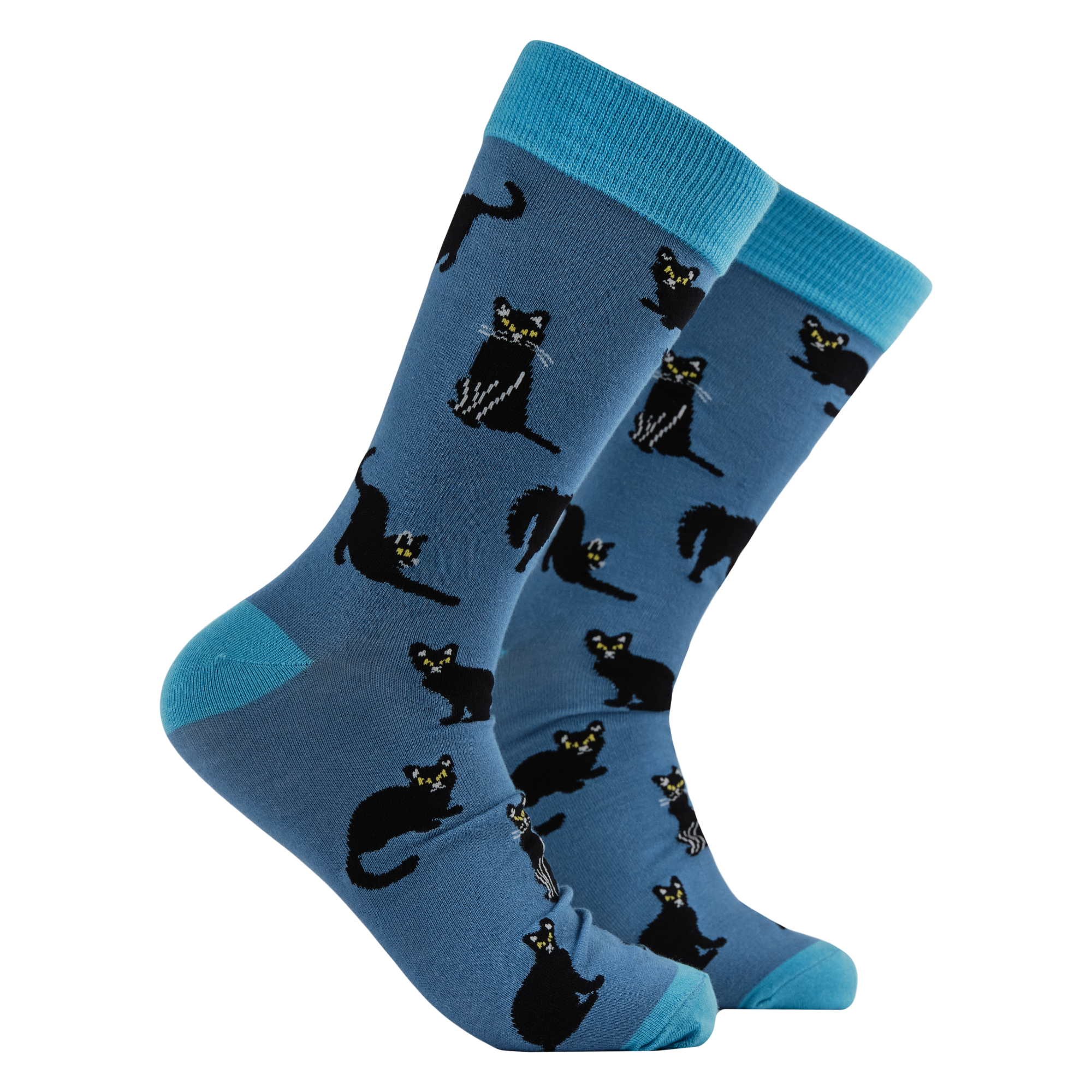 Black Cats Bamboo Socks
