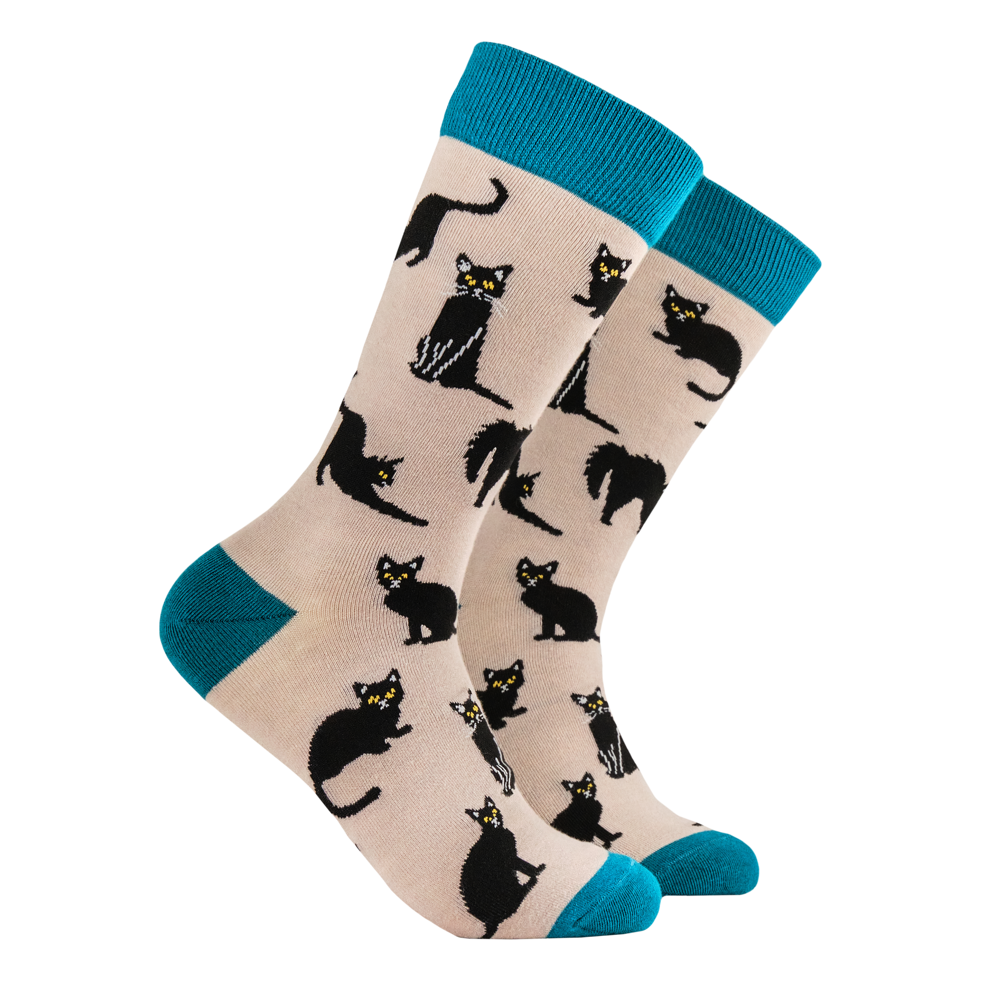 Black Cats Bamboo Socks