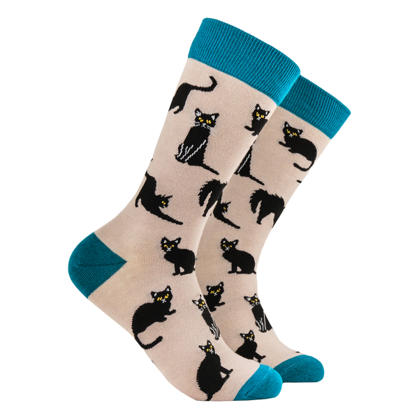 Black Cats Bamboo Socks