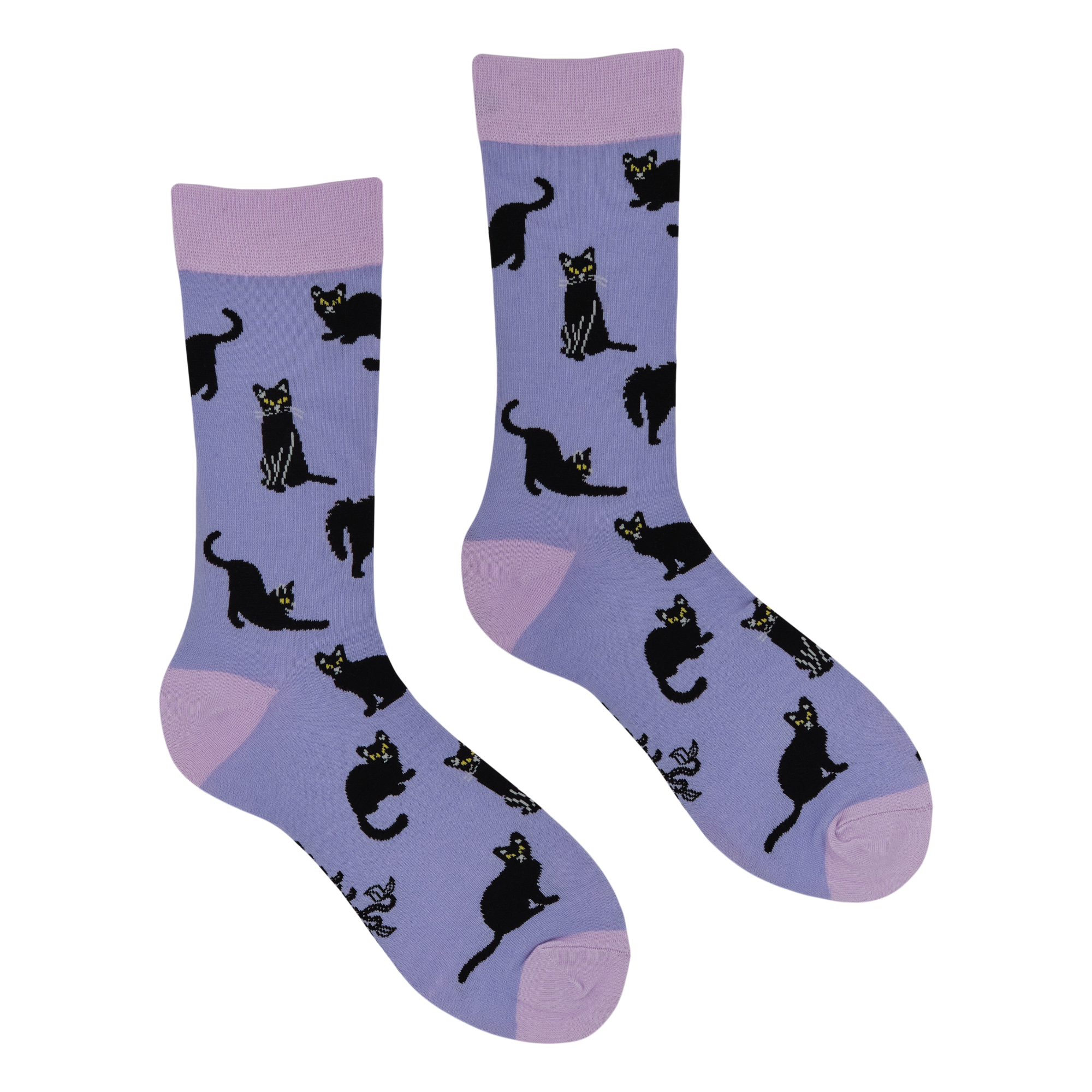 Black Cats Bamboo Socks