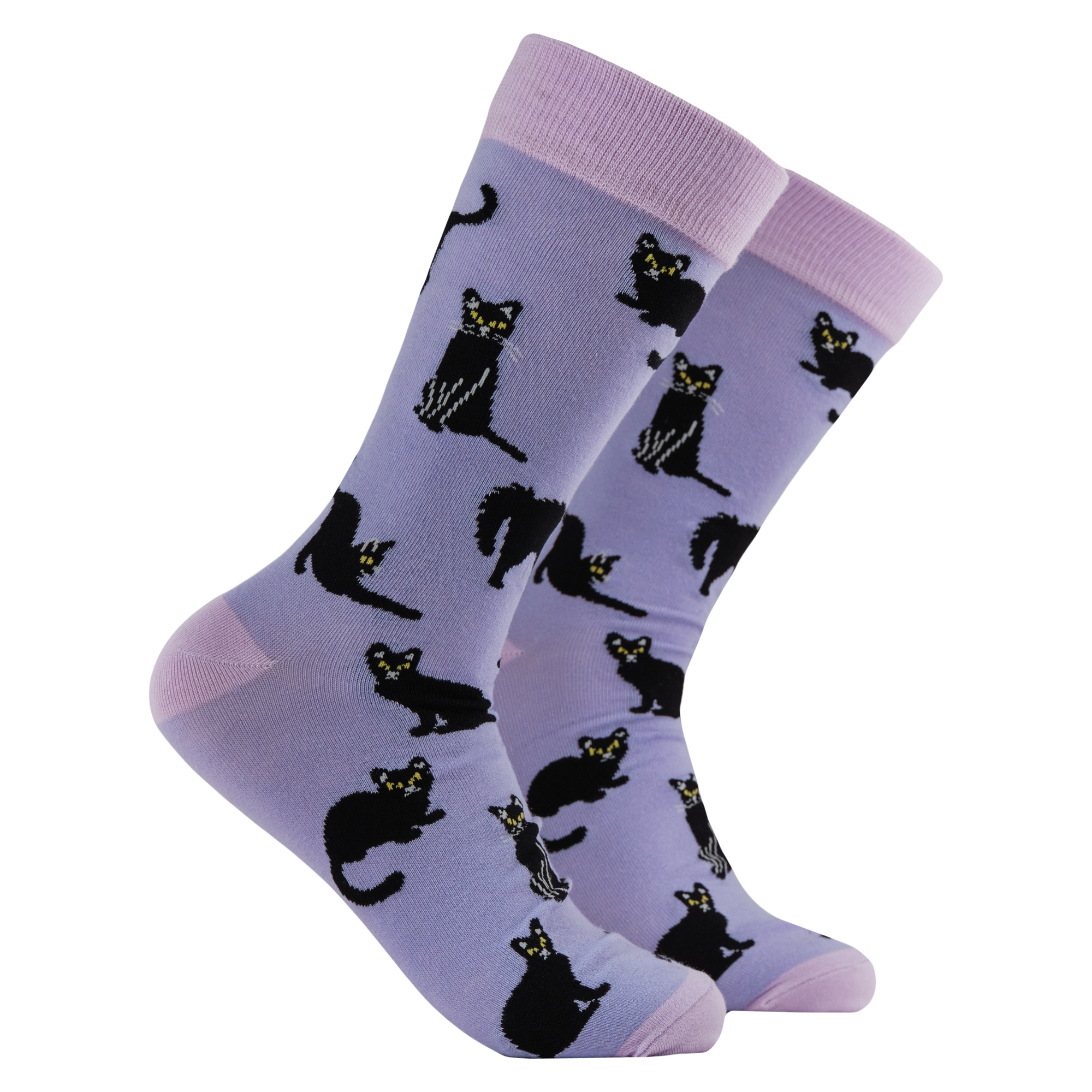 Black Cats Bamboo Socks