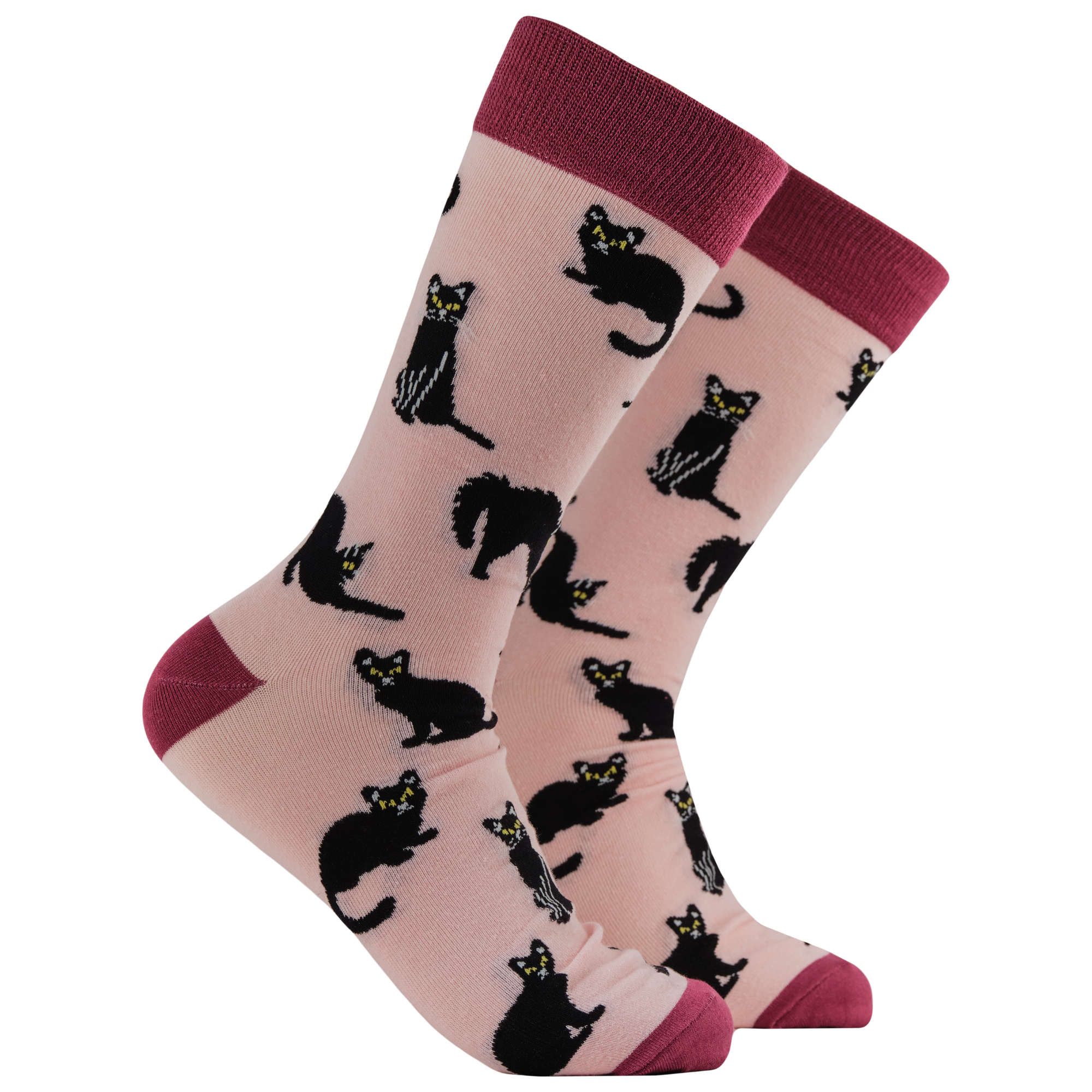 Black Cats Bamboo Socks