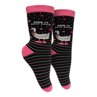 Born to Dilly Dally Socks - Small
