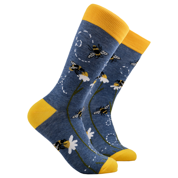 Bee and Daisy Socks - Bzzzz