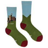 Cardiff Castle Socks