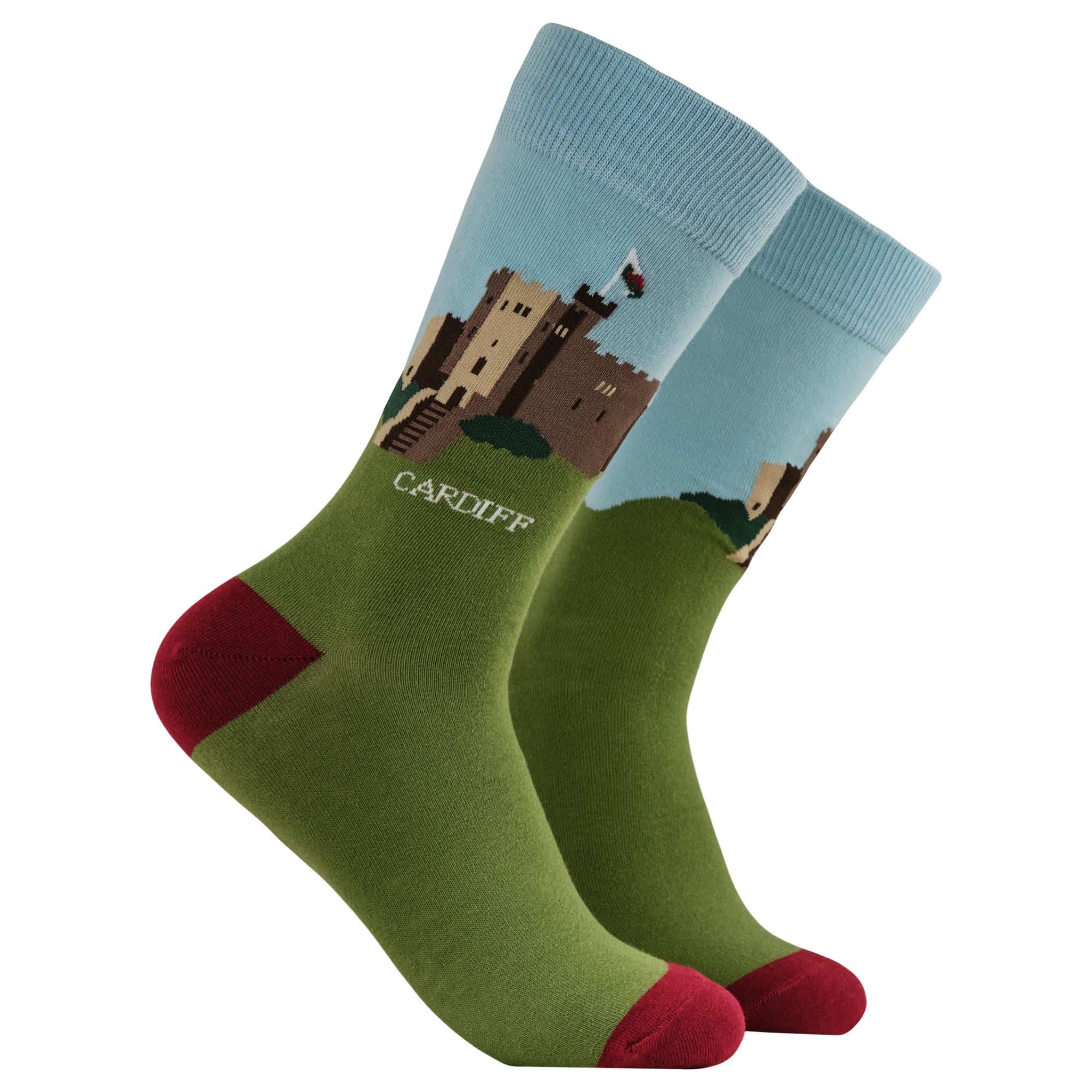 Cardiff Castle Socks