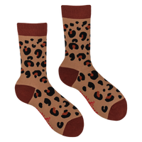 Leopard Print Socks - Cat Walk