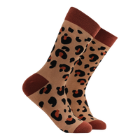 Leopard Print Socks - Cat Walk
