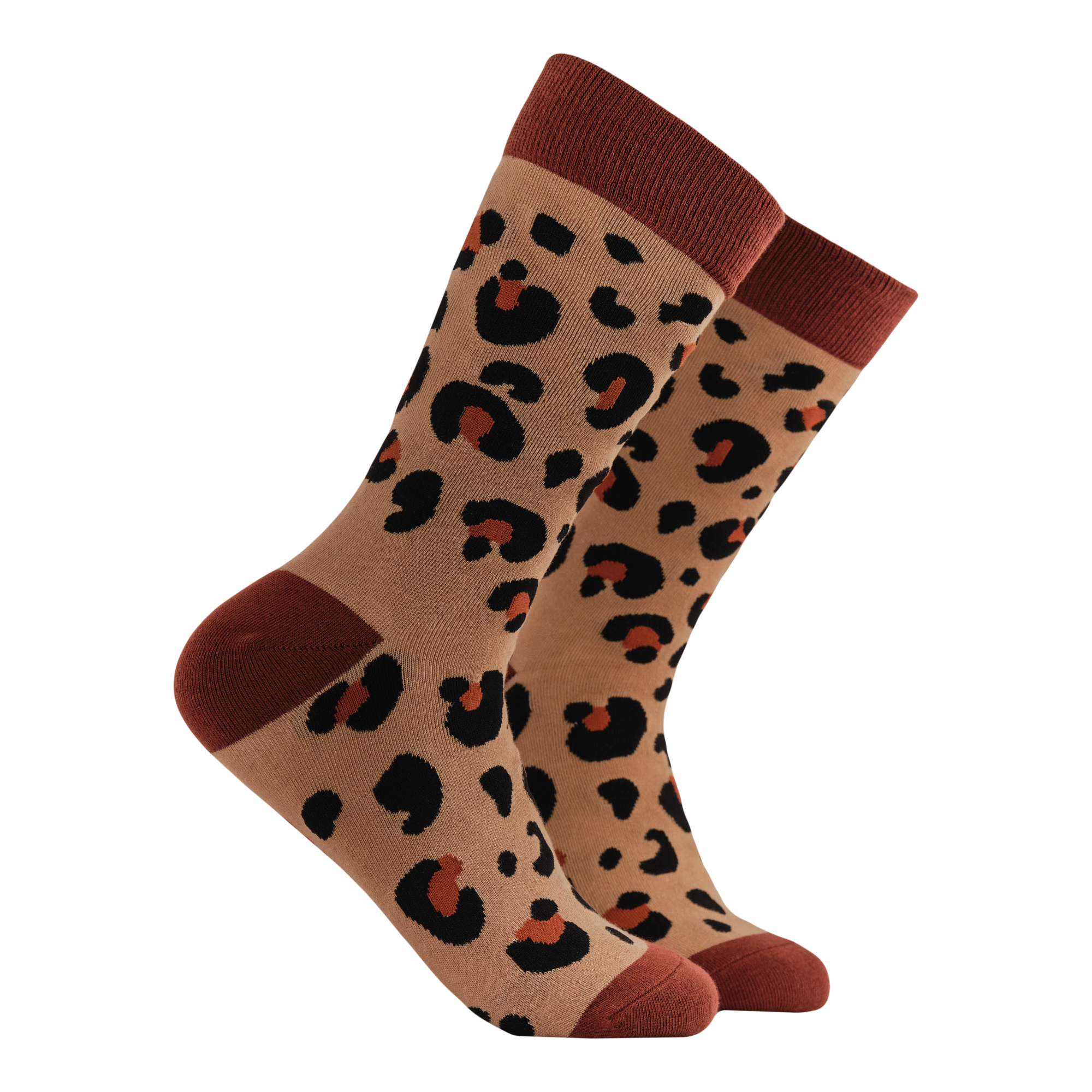 Leopard Print Socks - Cat Walk