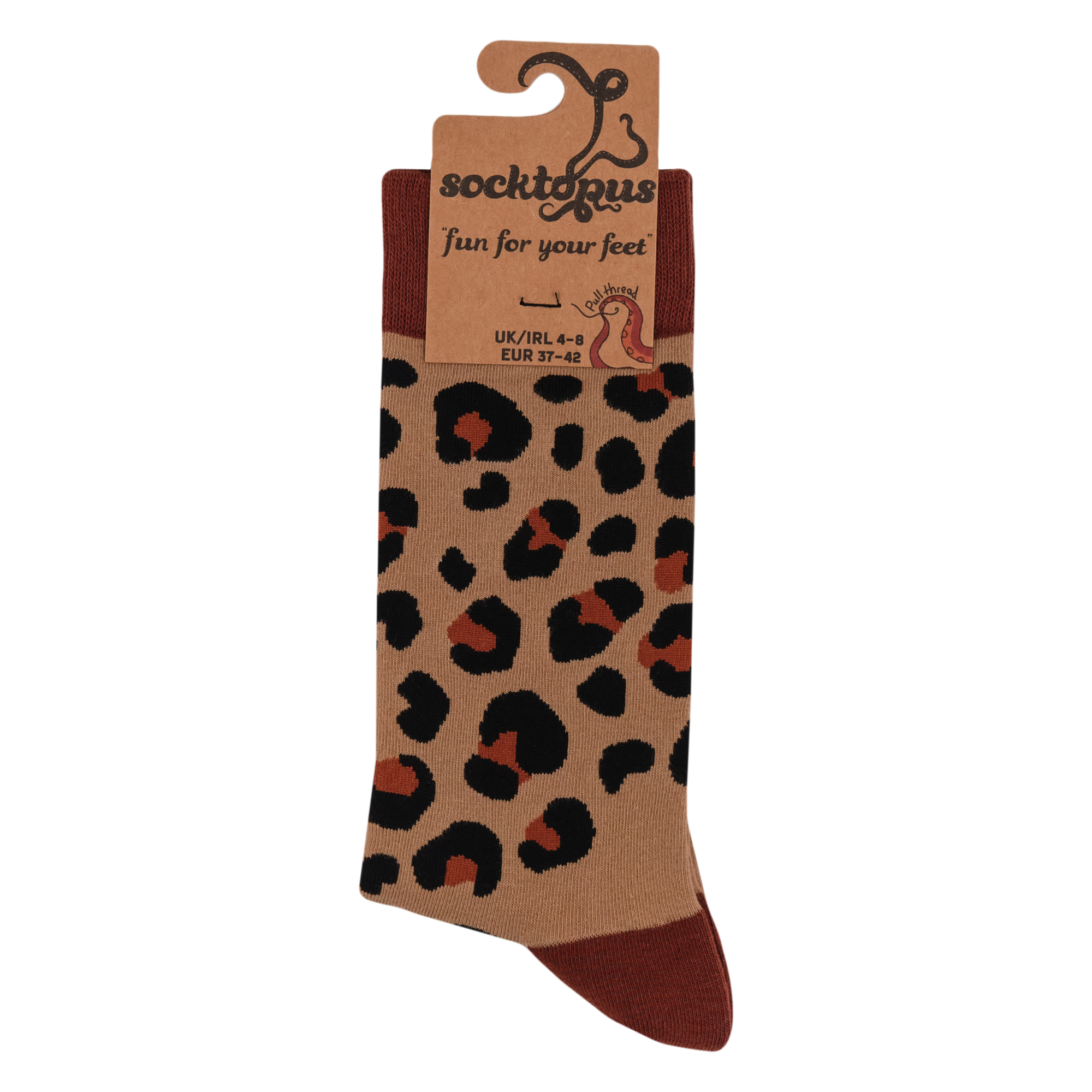 Leopard Print Socks - Cat Walk