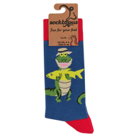 Fishing Alligator Socks - Catch Ya Later, Gator