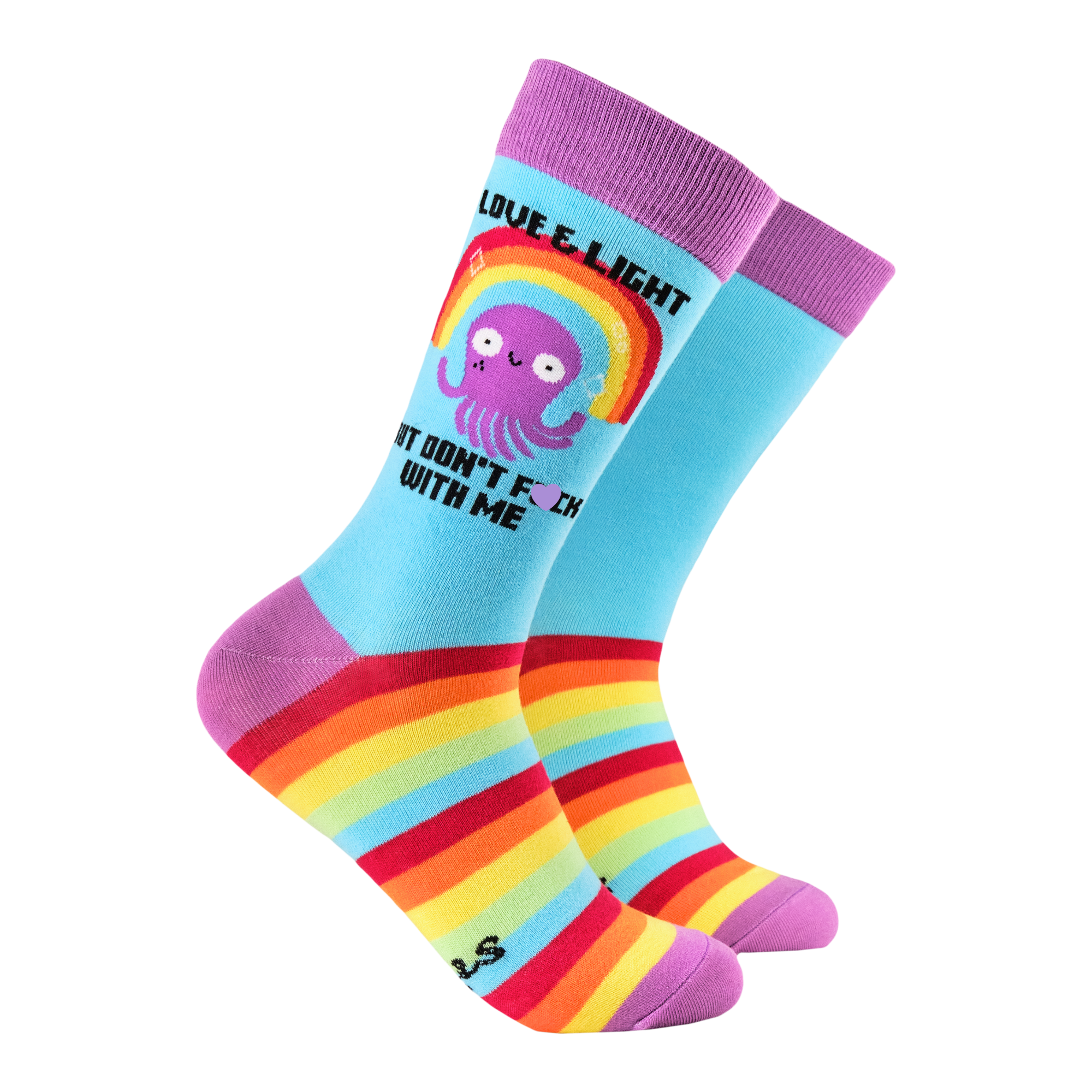 Love & Light Socks - Socktopus X Katie Abey