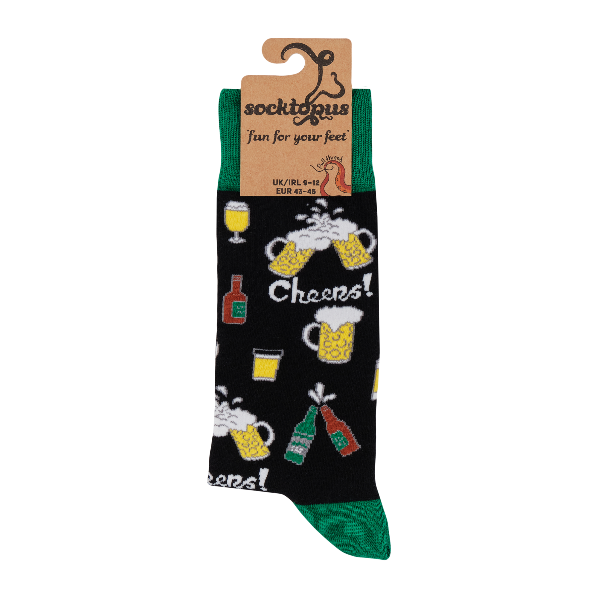Beer Socks - CHEERS!