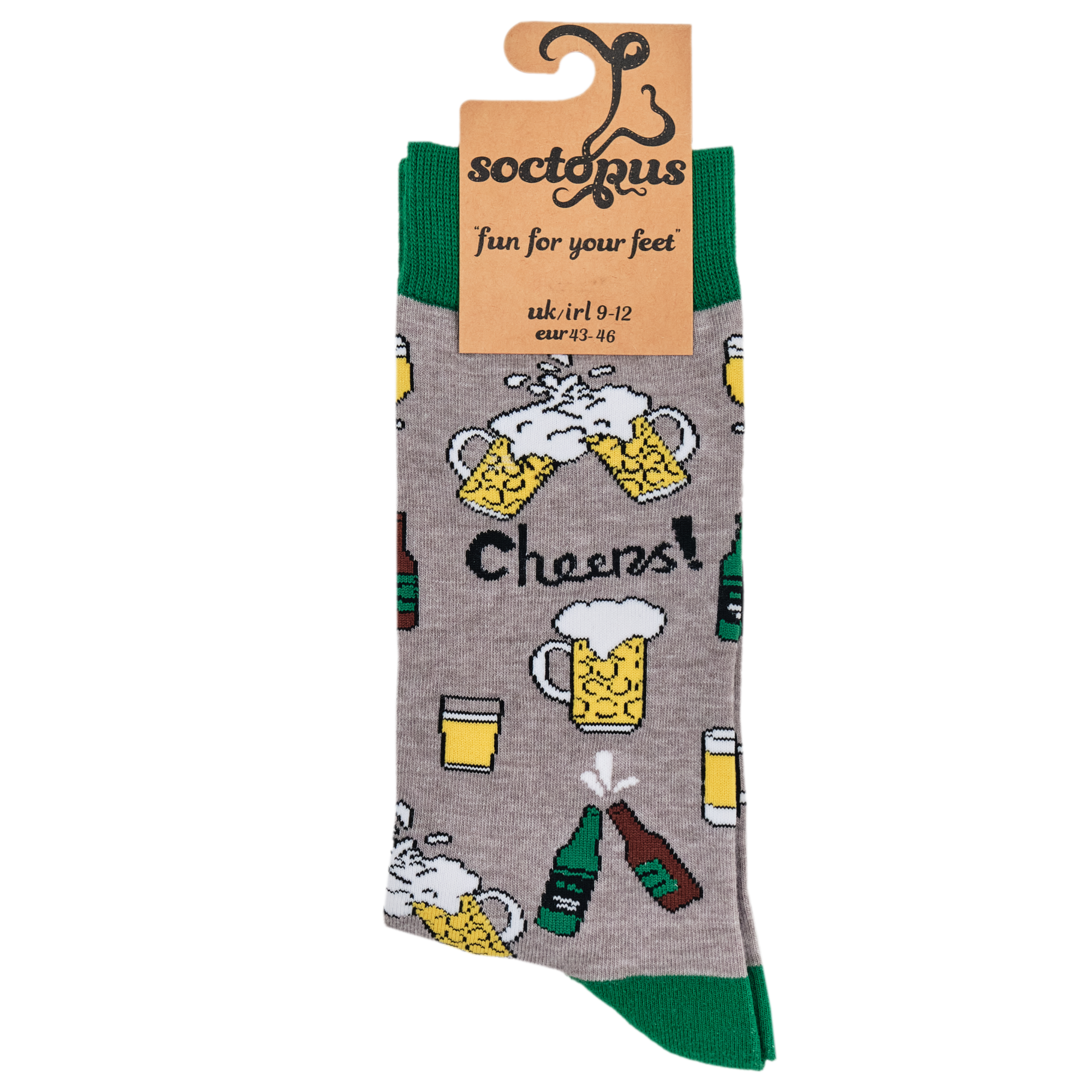 Beer Socks - CHEERS!