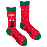 Wallace Cheese Socks - Wallace and Gromit