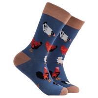 Chicken Bamboo Socks - Chick 'n' Mix