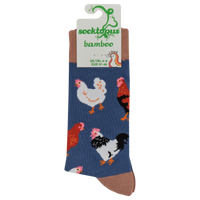 Chicken Bamboo Socks - Chick 'n' Mix