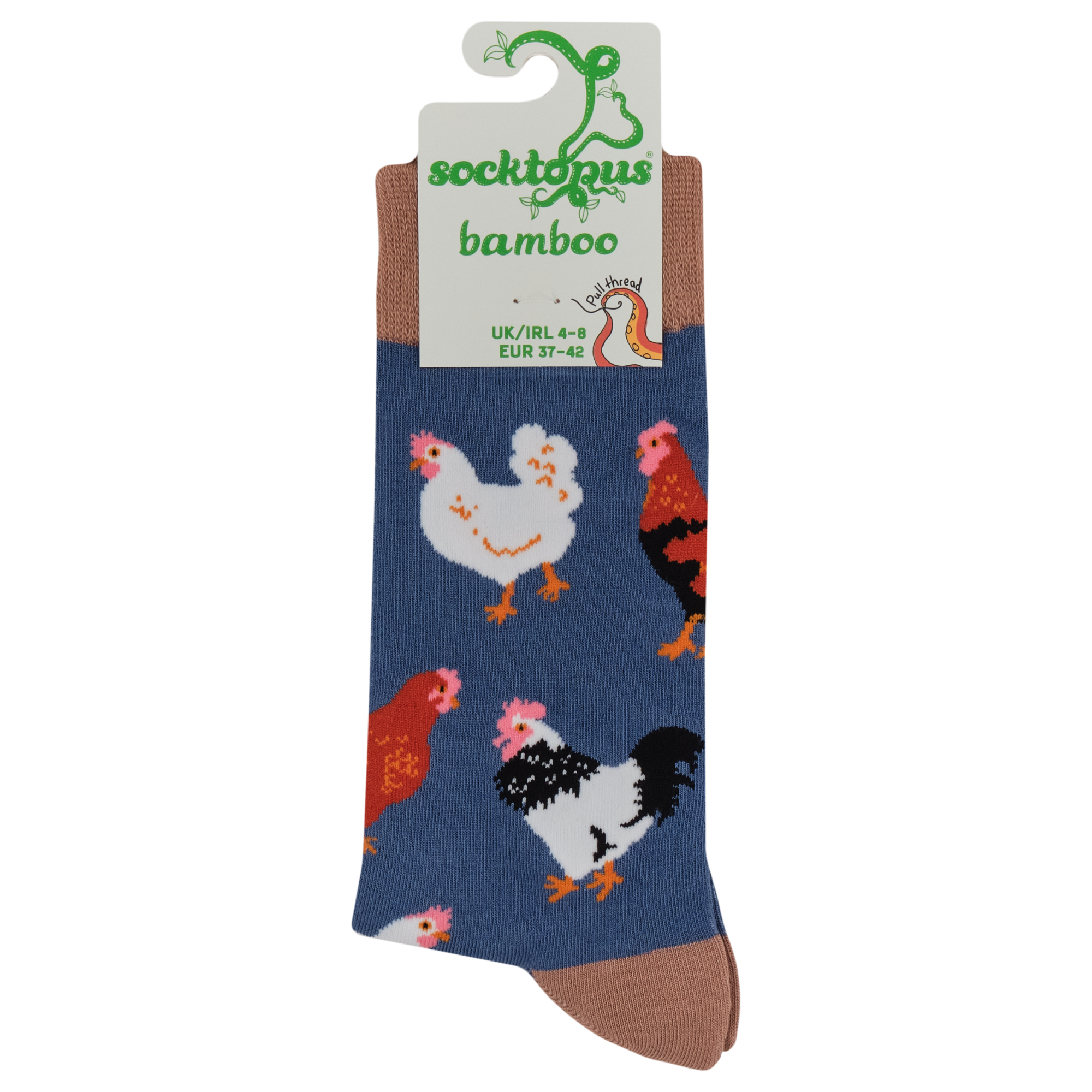 Chicken Bamboo Socks - Chick 'n' Mix