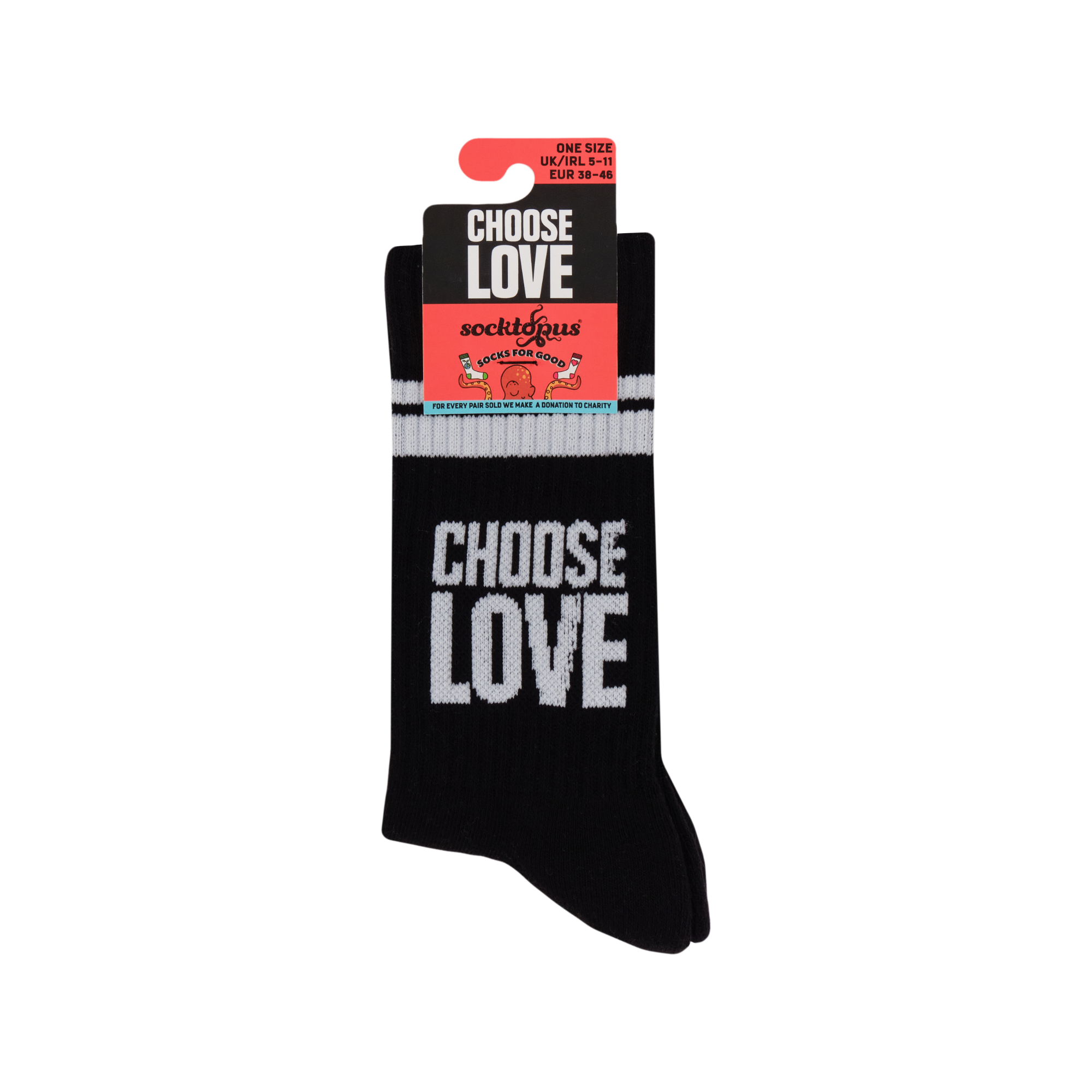 Choose Love Athletic Socks