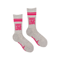 Choose Love Athletic Socks