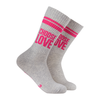 Choose Love Athletic Socks